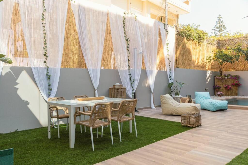 G&M Luxury Residence With Pool Chania  Buitenkant foto