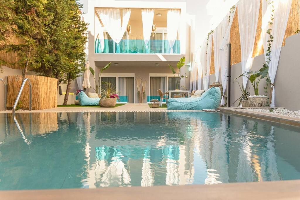 G&M Luxury Residence With Pool Chania  Buitenkant foto