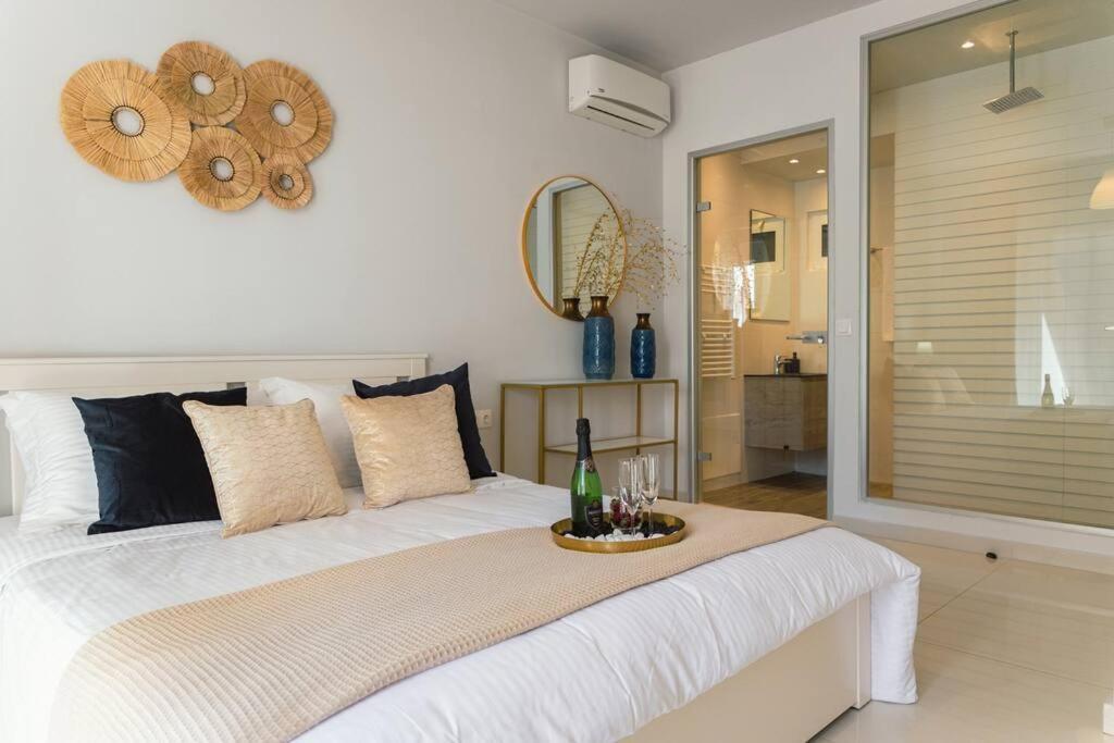 G&M Luxury Residence With Pool Chania  Buitenkant foto
