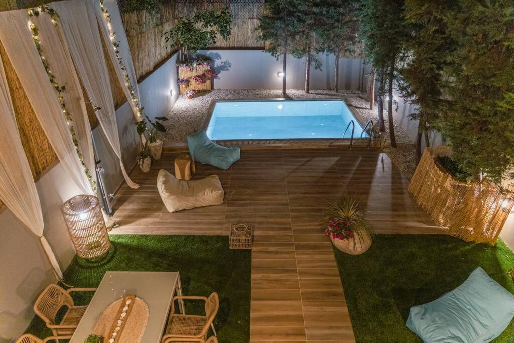 G&M Luxury Residence With Pool Chania  Buitenkant foto